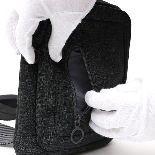  ショルダーバッグ ミニ メンズ レディース ブラック 黒 黒色 小さめ 斜めがけ カバン 小ぶり 鞄 ナバデザイン(NAVA Design)