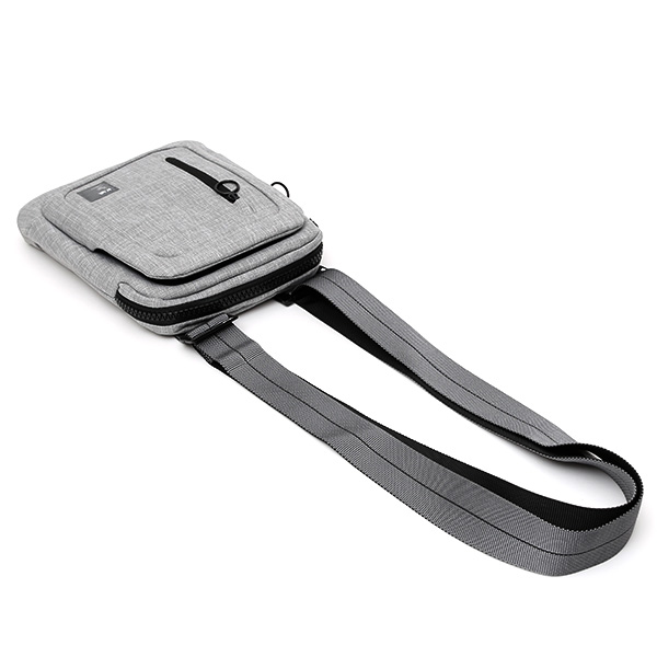  ショルダーバッグ ミニ メンズ レディース グレー グレイ 灰色 小さめ 斜めがけ カバン 小ぶり 鞄 ナバデザイン(NAVA Design)