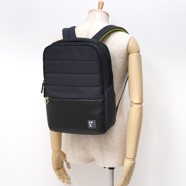  リュックサック メンズ バックパック レディース リュック デイパック ブラック 黒 黒色 個性的 カバン 都会的 鞄 ナバデザイン(NAVA Design)