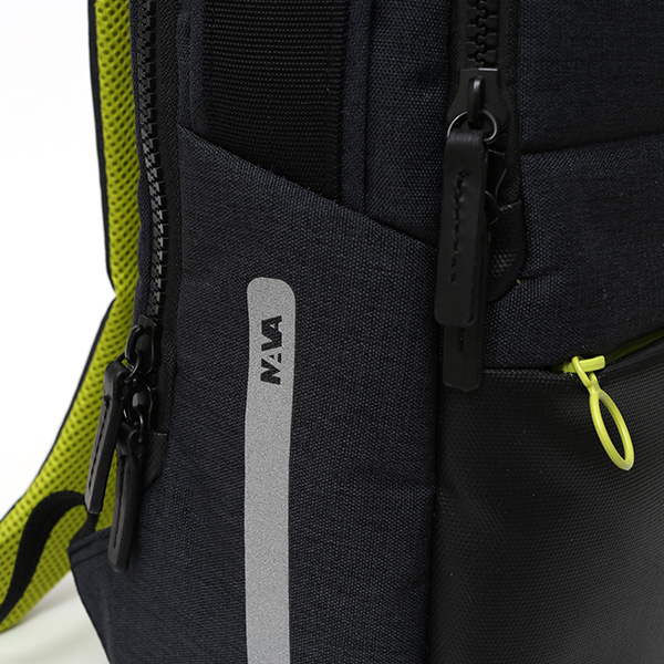  リュックサック メンズ バックパック レディース リュック デイパック ブラック 黒 黒色 個性的 カバン 都会的 鞄 ナバデザイン(NAVA Design)