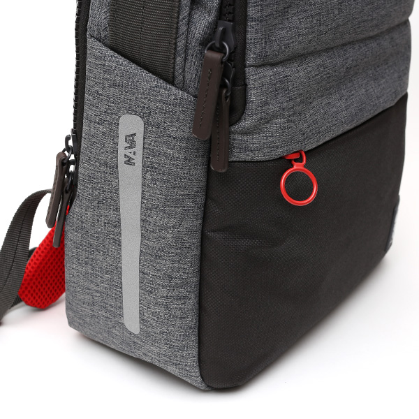  リュックサック メンズ バックパック レディース リュック デイパック グレー グレイ 灰色 個性的 カバン 都会的 鞄 ナバデザイン(NAVA Design)