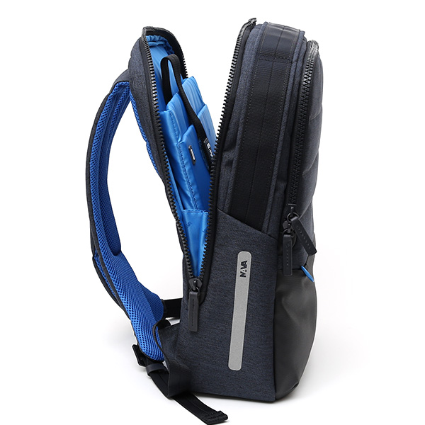  リュックサック メンズ バックパック レディース リュック デイパック ブルー ネイビー 青色 個性的 カバン 都会的 鞄 ナバデザイン(NAVA Design)