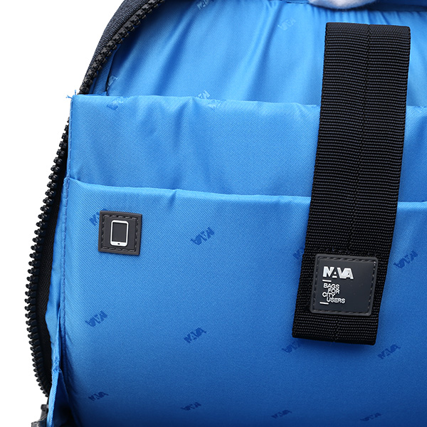  リュックサック メンズ バックパック レディース リュック デイパック ブルー ネイビー 青色 個性的 カバン 都会的 鞄 ナバデザイン(NAVA Design)