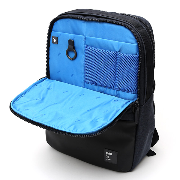  リュックサック メンズ バックパック レディース リュック デイパック ブルー ネイビー 青色 個性的 カバン 都会的 鞄 ナバデザイン(NAVA Design)