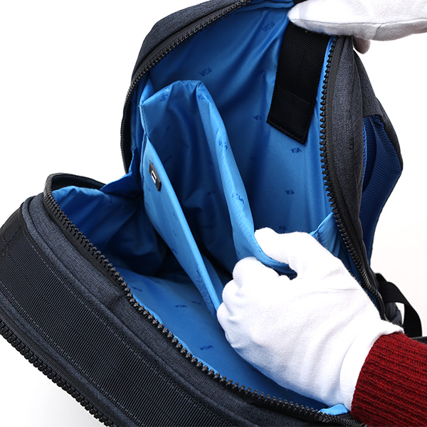  リュックサック メンズ バックパック レディース リュック デイパック ブルー ネイビー 青色 個性的 カバン 都会的 鞄 ナバデザイン(NAVA Design)