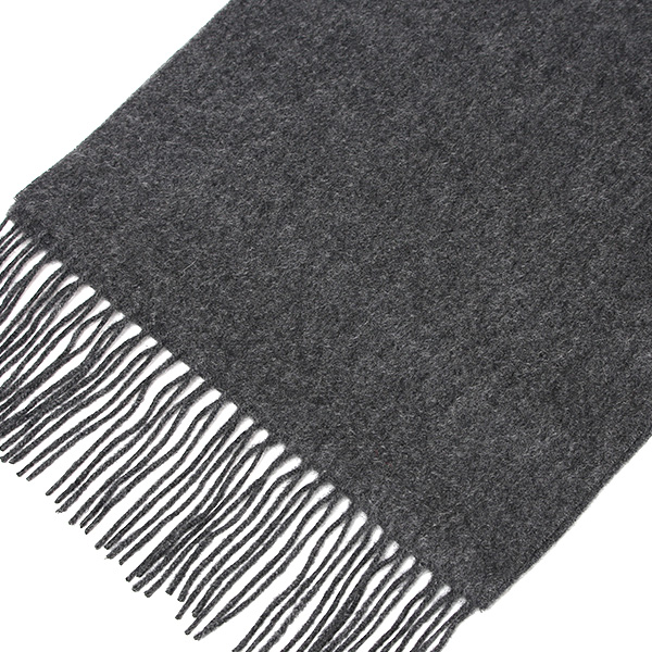  マフラー メンズ レディース カシミヤ100% 日本メーカー製 箱付き ダークグレー グレー グレイ 灰色 クリスマス ギフト プレゼント 細身 細い ストール ブランド 通勤 スーツ 男性 女性 高級 内モンゴル地区 カシミア