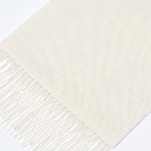  マフラー メンズ レディース カシミヤ100% 日本メーカー製 箱付き ホワイト 白色 クリスマス ギフト プレゼント 細身 細い ストール ブランド 通勤 スーツ 男性 女性 高級 内モンゴル地区 カシミア