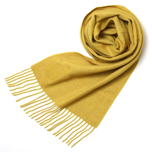 NORTH PEACE FARM(ノースピースファーム) カシミヤ100％ マフラー(160×30cm) ピスタチオ