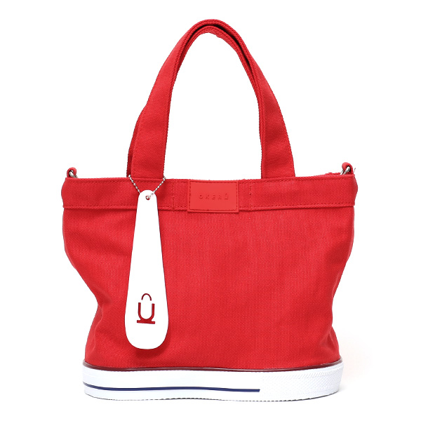 オケル(OKERU) C-TYPE ミニトートバッグ レッド