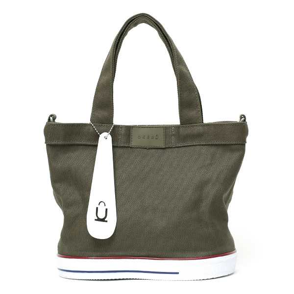オケル(OKERU) C-TYPE ミニトートバッグ カーキ