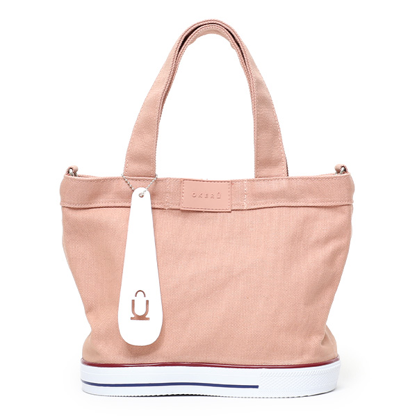 オケル(OKERU) C-TYPE ミニトートバッグ ピンクベージュ