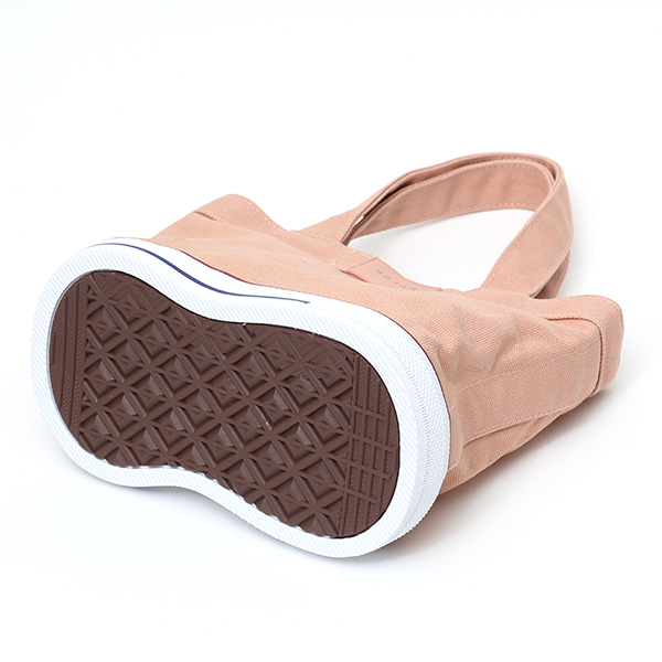  ミニトートバッグ ショルダーベルト付き メンズ レディース ブランド キャンバス ピンク 桃色 手提げ 手さげ バッグ ショッピング 小さめ お出かけ 小ぶり 小さい 布 帆布 靴 スニーカー オケル(OKERU) C-TYPE