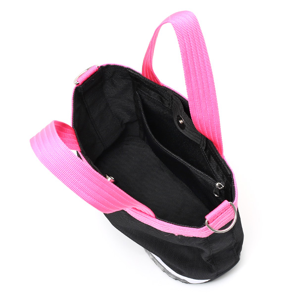  ミニトートバッグ ショルダーベルト付き メンズ レディース ブランド ナイロン ブラック 黒 黒色 靴 スニーカー ショッピング 小さめ お出かけ 小ぶり バッグ 小さい オケル(OKERU) N-TYPE