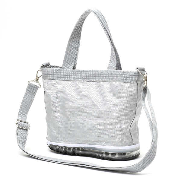  ミニトートバッグ ショルダーベルト付き メンズ レディース ブランド ナイロン グレー グレイ 灰色 靴 スニーカー ショッピング 小さめ お出かけ 小ぶり バッグ 小さい オケル(OKERU) N-TYPE