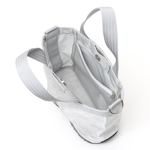  ミニトートバッグ ショルダーベルト付き メンズ レディース ブランド ナイロン グレー グレイ 灰色 靴 スニーカー ショッピング 小さめ お出かけ 小ぶり バッグ 小さい オケル(OKERU) N-TYPE