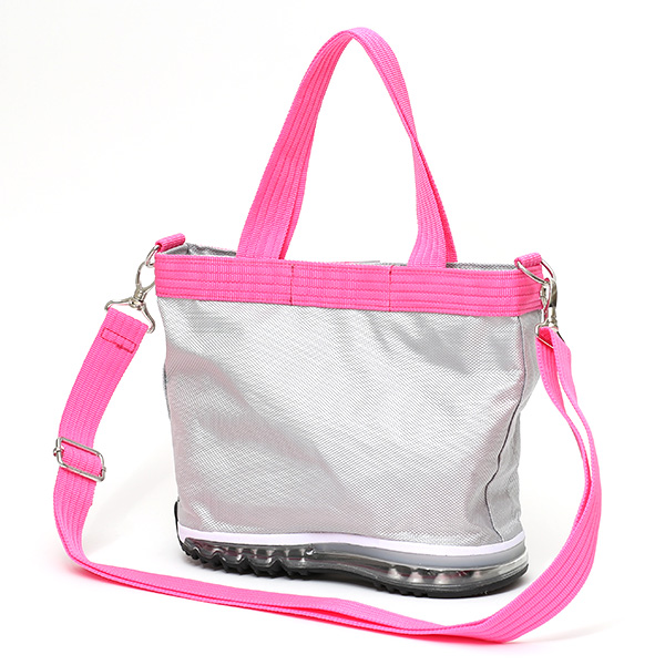  ミニトートバッグ ショルダーベルト付き メンズ レディース ブランド ナイロン グレー グレイ 灰色 靴 スニーカー ショッピング 小さめ お出かけ 小ぶり バッグ 小さい オケル(OKERU) N-TYPE