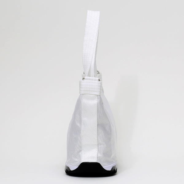  ミニトートバッグ ショルダーベルト付き メンズ レディース ブランド ナイロン ホワイト 白色 靴 スニーカー ショッピング 小さめ お出かけ 小ぶり バッグ 小さい オケル(OKERU) N-TYPE