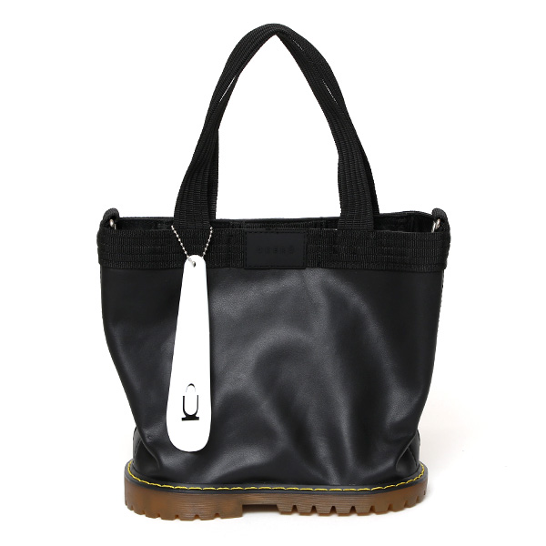 オケル(OKERU) D-1TYPE レザー ミニ トートバッグ ブラック