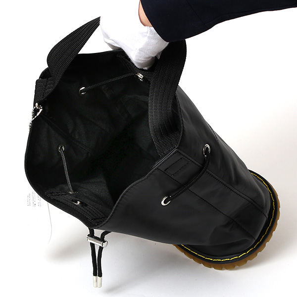  トートバッグ ショルダーバッグ 巾着バッグ メンズ 2way トート 本革 ブランド 小さめ かばん 自立 底広 ブラック 黒 黒色 ミニトート スニーカー バッグ ユニセックス ブーツ シューズバッグ D-2TYPE オケル(OKERU)