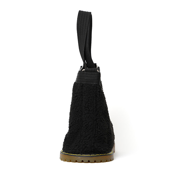 オケル ミニトート ハンドバッグ ボア トートバッグ メンズ 小さめ レディース かばん ショルダーベルト ブラック 黒 黒色 かわいい 散歩 公園 ゴルフ ジム バッグ シューズ ソール 日本製 ブランド オケル(OKERU)