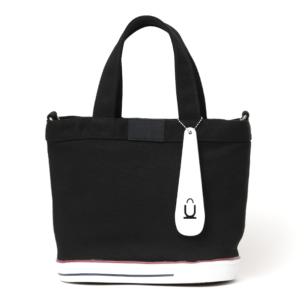 オケル(OKERU) TYPE-C キャンバス ミニ トートバッグ ブラック