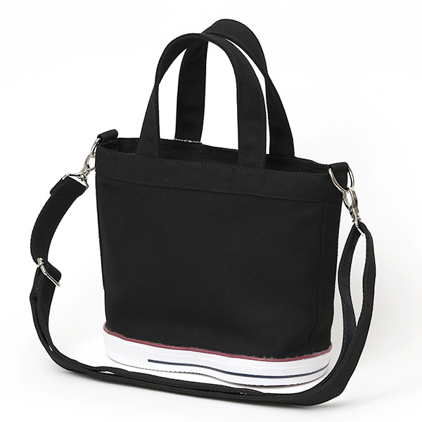 オケル(OKERU) トート ミニ バッグ メンズ レディース ブランド オシャレ 小さめ 自立 かばん キャンバス ブラック 黒 黒色 ゴルフバッグ カートバッグ ラウンド バッグ ファスナー ジム お散歩 カバン ミニ 2way ショルダーバッグ