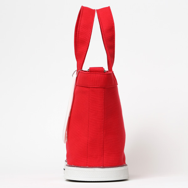 オケル(OKERU) トート ミニ バッグ メンズ レディース ブランド オシャレ 小さめ 自立 かばん キャンバス レッド ワイン 赤色 ゴルフバッグ カートバッグ ラウンド バッグ ファスナー ジム お散歩 カバン ミニ 2way ショルダーバッグ