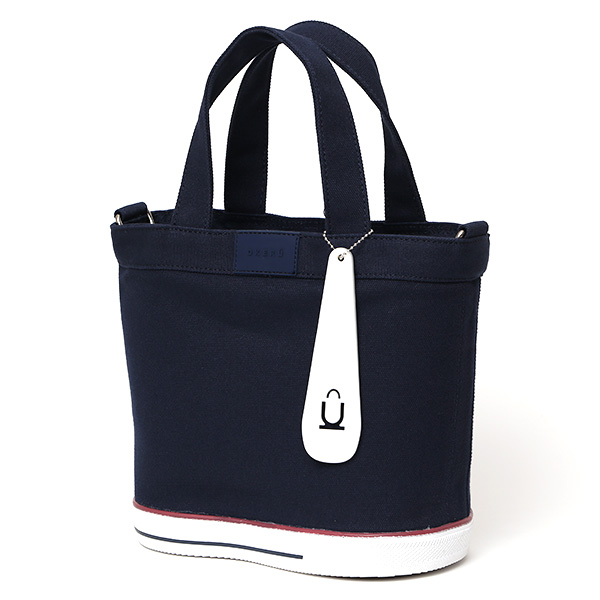 オケル(OKERU) トート ミニ バッグ メンズ レディース ブランド オシャレ 小さめ 自立 かばん キャンバス ブルー ネイビー 青色 ゴルフバッグ カートバッグ ラウンド バッグ ファスナー ジム お散歩 カバン ミニ 2way ショルダーバッグ