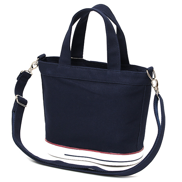 オケル(OKERU) トート ミニ バッグ メンズ レディース ブランド オシャレ 小さめ 自立 かばん キャンバス ブルー ネイビー 青色 ゴルフバッグ カートバッグ ラウンド バッグ ファスナー ジム お散歩 カバン ミニ 2way ショルダーバッグ