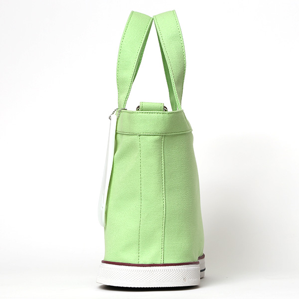 オケル(OKERU) トート ミニ バッグ メンズ レディース ブランド オシャレ 小さめ 自立 かばん キャンバス グリーン 緑色 ゴルフバッグ カートバッグ ラウンド バッグ ファスナー ジム お散歩 カバン ミニ 2way ショルダーバッグ