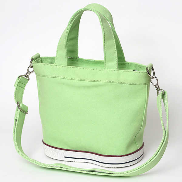 オケル(OKERU) トート ミニ バッグ メンズ レディース ブランド オシャレ 小さめ 自立 かばん キャンバス グリーン 緑色 ゴルフバッグ カートバッグ ラウンド バッグ ファスナー ジム お散歩 カバン ミニ 2way ショルダーバッグ