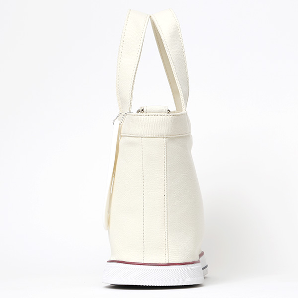 オケル(OKERU) トート ミニ バッグ メンズ レディース ブランド オシャレ 小さめ 自立 かばん キャンバス ホワイト 白色 ゴルフバッグ カートバッグ ラウンド バッグ ファスナー ジム お散歩 カバン ミニ 2way ショルダーバッグ