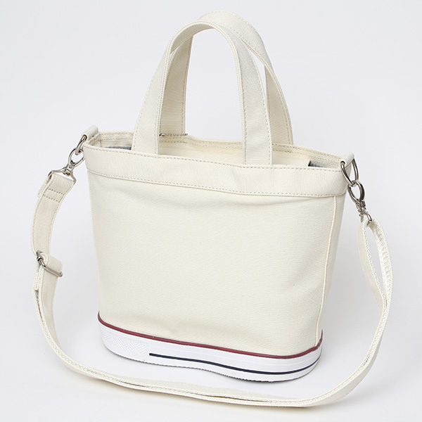 オケル(OKERU) トート ミニ バッグ メンズ レディース ブランド オシャレ 小さめ 自立 かばん キャンバス ホワイト 白色 ゴルフバッグ カートバッグ ラウンド バッグ ファスナー ジム お散歩 カバン ミニ 2way ショルダーバッグ