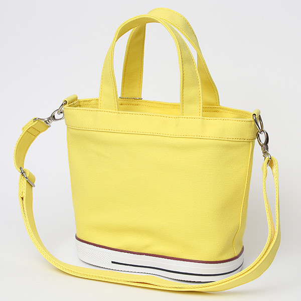 オケル(OKERU) トート ミニ バッグ メンズ レディース ブランド オシャレ 小さめ 自立 かばん キャンバス イエロー 黄色 ゴルフバッグ カートバッグ ラウンド バッグ ファスナー ジム お散歩 カバン ミニ 2way ショルダーバッグ