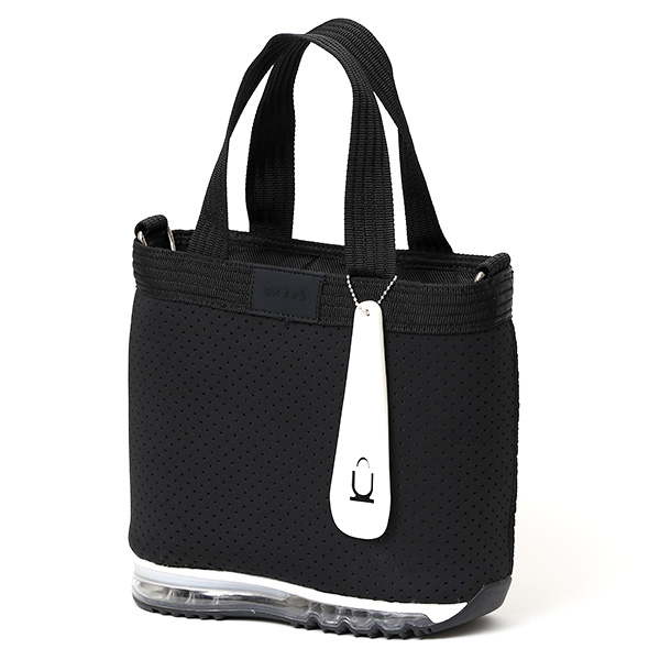 ミニトート メンズ トートバッグ 小さめ レディース ハンドバッグ 自立 ショルダーバッグ アウトドア かばん ブラック 黒 黒色 かわいい ペット 散歩 公園 ゴルフ ジム バッグ シューズ スニーカー ソール ブランド オケル(OKERU)
