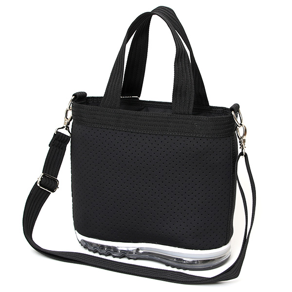 ミニトート メンズ トートバッグ 小さめ レディース ハンドバッグ 自立 ショルダーバッグ アウトドア かばん ブラック 黒 黒色 かわいい ペット 散歩 公園 ゴルフ ジム バッグ シューズ スニーカー ソール ブランド オケル(OKERU)