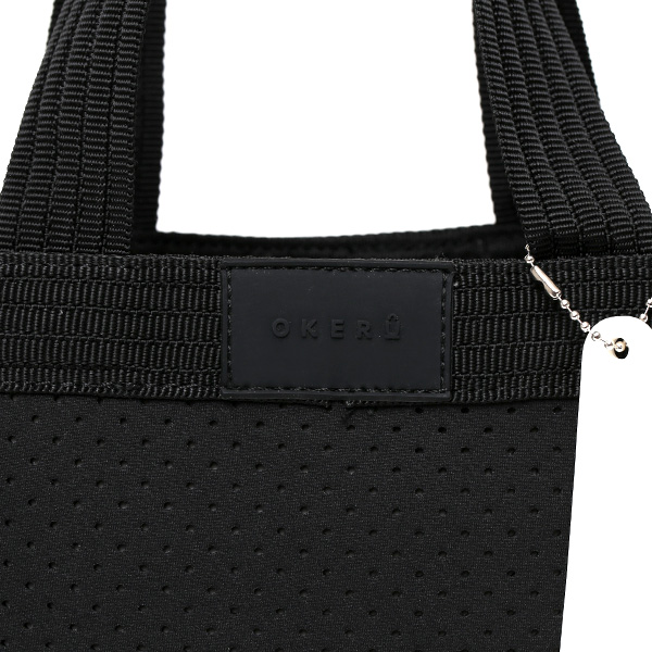 ミニトート メンズ トートバッグ 小さめ レディース ハンドバッグ 自立 ショルダーバッグ アウトドア かばん ブラック 黒 黒色 かわいい ペット 散歩 公園 ゴルフ ジム バッグ シューズ スニーカー ソール ブランド オケル(OKERU)