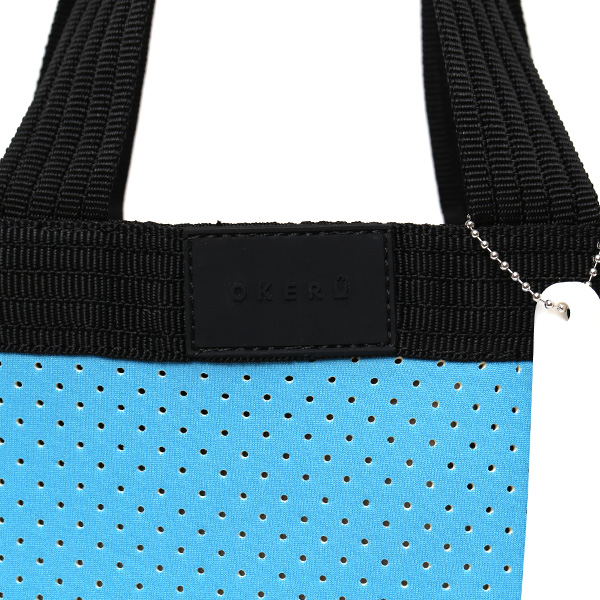 ミニトート メンズ トートバッグ 小さめ レディース ハンドバッグ 自立 ショルダーバッグ アウトドア かばん ブルー ネイビー 青色 かわいい ペット 散歩 公園 ゴルフ ジム バッグ シューズ スニーカー ソール ブランド オケル(OKERU)