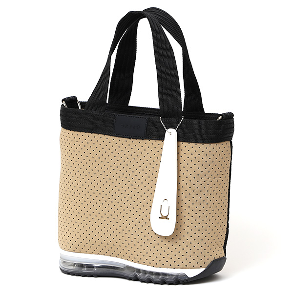 ミニトート メンズ トートバッグ 小さめ レディース ハンドバッグ 自立 ショルダーバッグ アウトドア かばん ベージュ 肌色 かわいい ペット 散歩 公園 ゴルフ ジム バッグ シューズ スニーカー ソール ブランド オケル(OKERU)