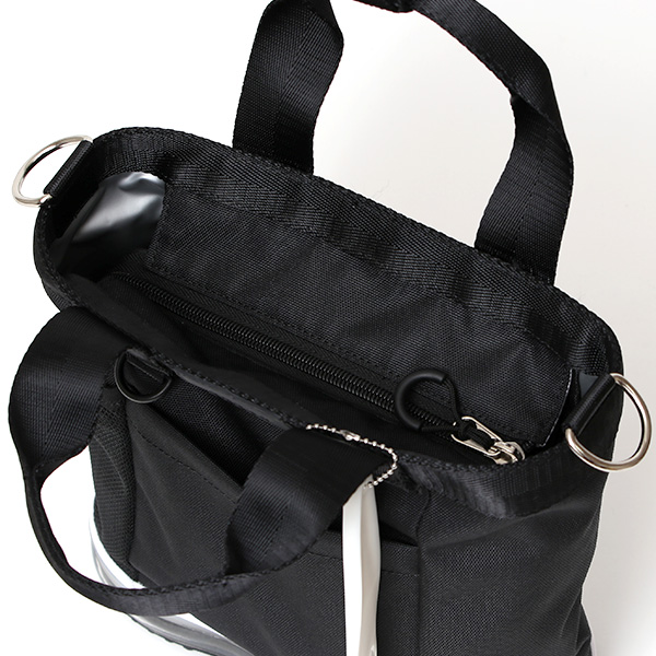 ミニトート ゴルフバッグ メンズ レディース ラウンドバッグ ゴルフ カートバッグ ペットボトル収納 自立 ブラック 黒 黒色 トート お散歩 スポーツ バッグ おしゃれ 小さめ 2way ファスナー かばん ブランド オケル(OKERU)