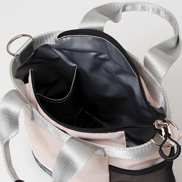 ミニトート ゴルフバッグ メンズ レディース ラウンドバッグ ゴルフ カートバッグ ペットボトル収納 自立 ベージュ 肌色 トート お散歩 スポーツ バッグ おしゃれ 小さめ 2way ファスナー かばん ブランド オケル(OKERU)