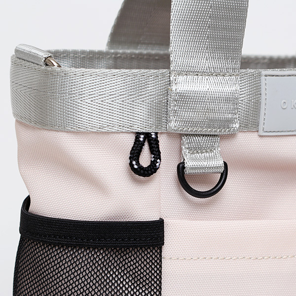 ミニトート ゴルフバッグ メンズ レディース ラウンドバッグ ゴルフ カートバッグ ペットボトル収納 自立 ベージュ 肌色 トート お散歩 スポーツ バッグ おしゃれ 小さめ 2way ファスナー かばん ブランド オケル(OKERU)