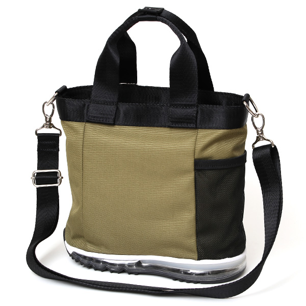 ミニトート ゴルフバッグ メンズ レディース ラウンドバッグ ゴルフ カートバッグ ペットボトル収納 自立 グリーン 緑色 トート お散歩 スポーツ バッグ おしゃれ 小さめ 2way ファスナー かばん ブランド オケル(OKERU)