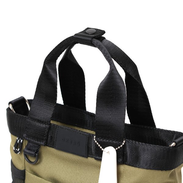 ミニトート ゴルフバッグ メンズ レディース ラウンドバッグ ゴルフ カートバッグ ペットボトル収納 自立 グリーン 緑色 トート お散歩 スポーツ バッグ おしゃれ 小さめ 2way ファスナー かばん ブランド オケル(OKERU)