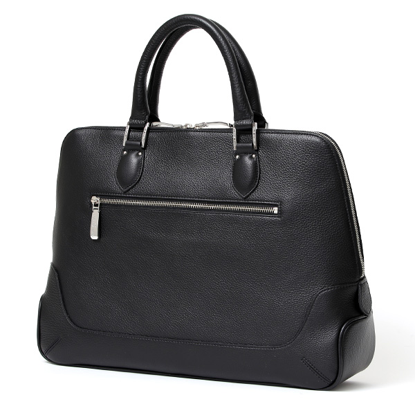 ペッレモルビダ バッグ メンズ ブリーフケース レザー ビジネスバッグ 日本製 ブランド 薄マチ 無地 ブラック 黒 黒色 ブリーフバッグ 軽量 A4 PC収納 本革 国産 鞄 通勤 MB045 ペッレ モルビダ(PELLE MORBIDA)