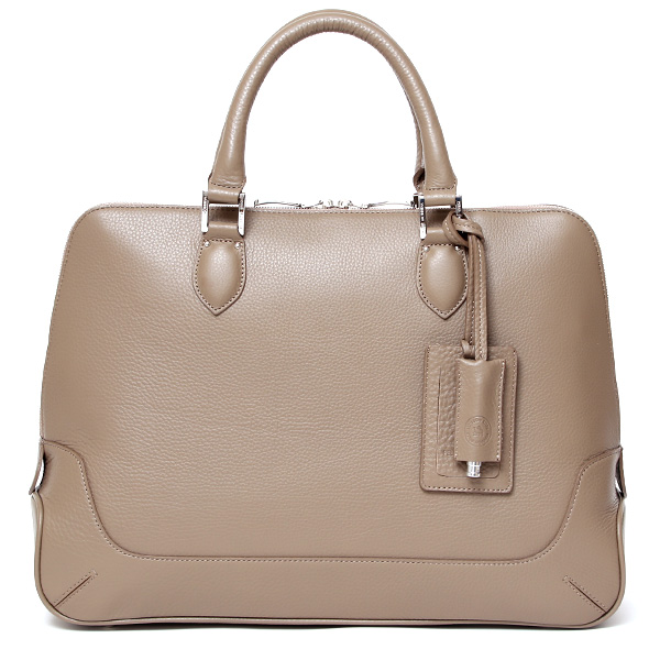 ペッレ モルビダ(PELLE MORBIDA) シュリンクレザー ブリーフケース トープ