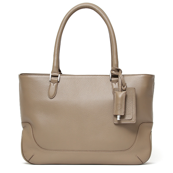 ペッレモルビダ(PELLE MORBIDA) シュリンクレザー トートバッグ トープ