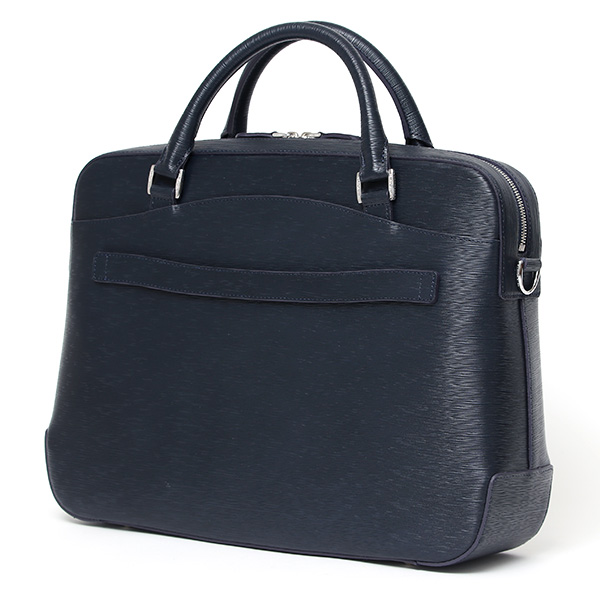 ブリーフケース 本革 メンズ 高級 ブランド レザー ブリーフバッグ ビジネスバッグ 日本製 鞄 スマート ブルー ネイビー 青色 PC収納 A4 軽量 革 ショルダーベルト 通勤 人気 CA201 ペッレ モルビダ(PELLE MORBIDA)