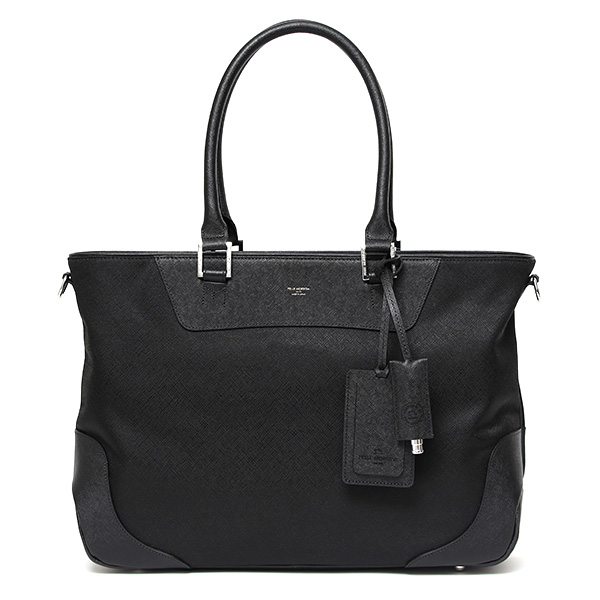 ペッレ モルビダ(PELLE MORBIDA) リモンタナイロン トートバッグ ブラック/ブラック