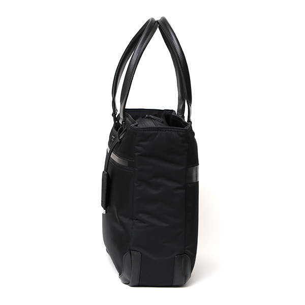 ビジネストート ブランド メンズ トート ナイロン 日本製 ソロテックス オフィスカジュアル おしゃれ 鞄 革 ブラック 黒 黒色 男性 プレゼント ギフト 30代 40代 通勤 HYD004 ハイドロフォイル ペッレ モルビダ(PELLE MORBIDA)